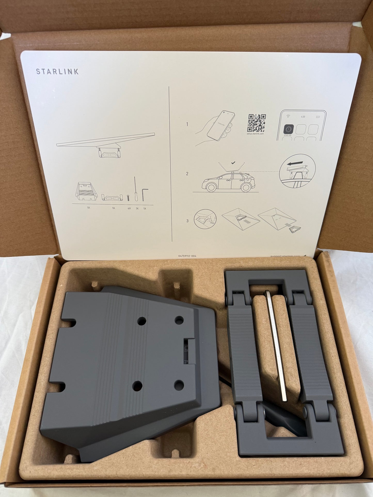 Starlink Standard Gen 3 (V4) Roof Rack Mount