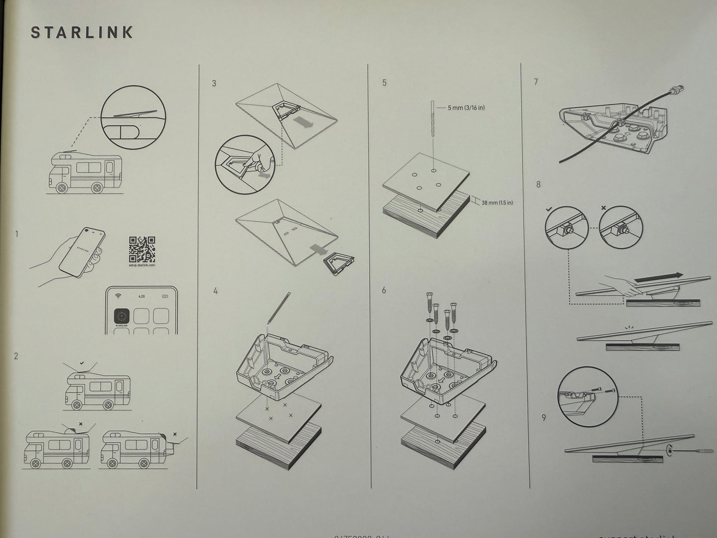 Starlink Standard Gen 3 (V4) Mobility Mount