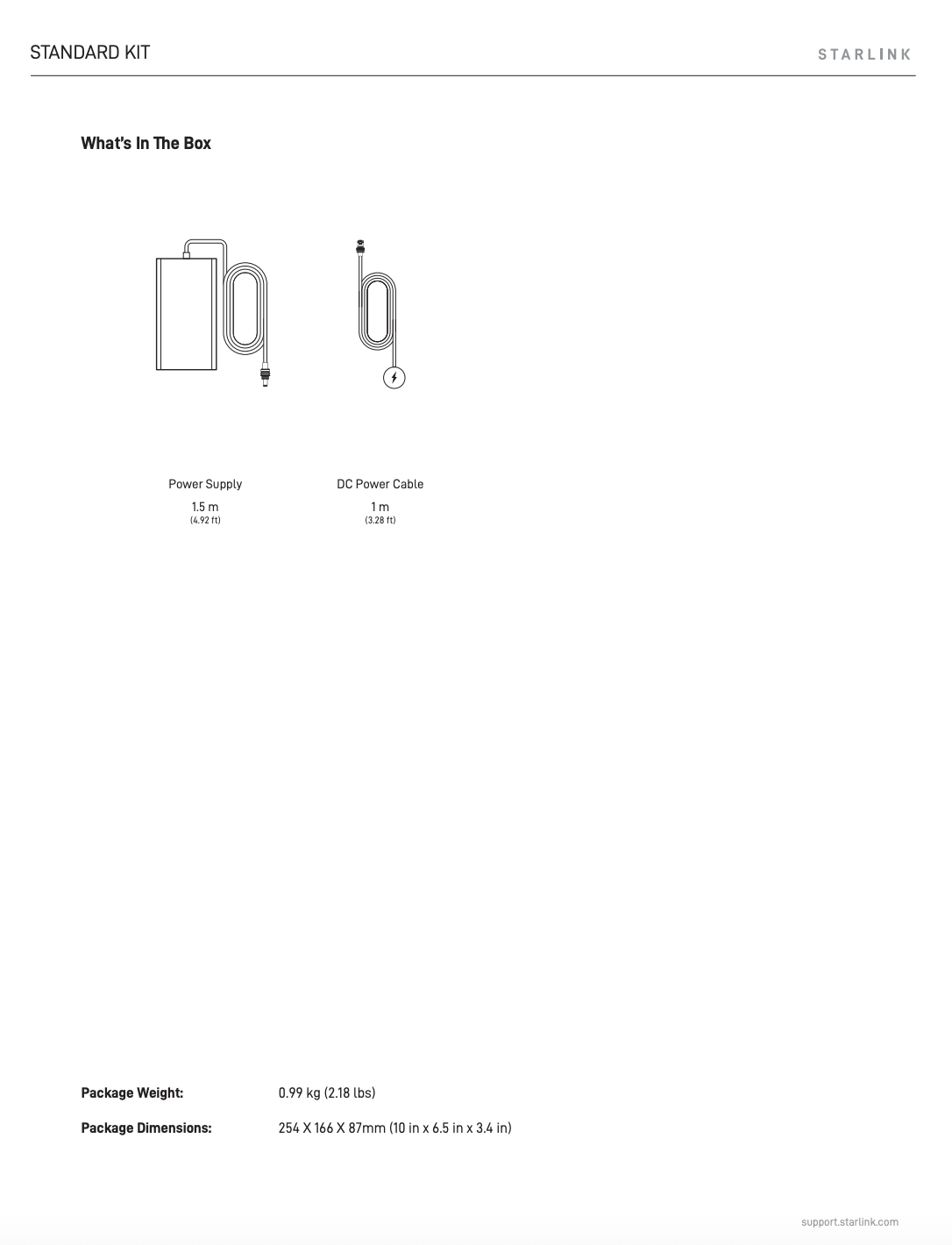 Starlink Standard DC-DC Power Supply (Gen 3 / V4)