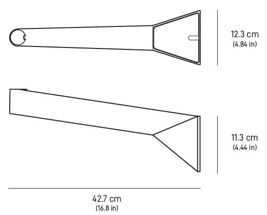 Starlink Actuated Gen 2 Long Wall Mount