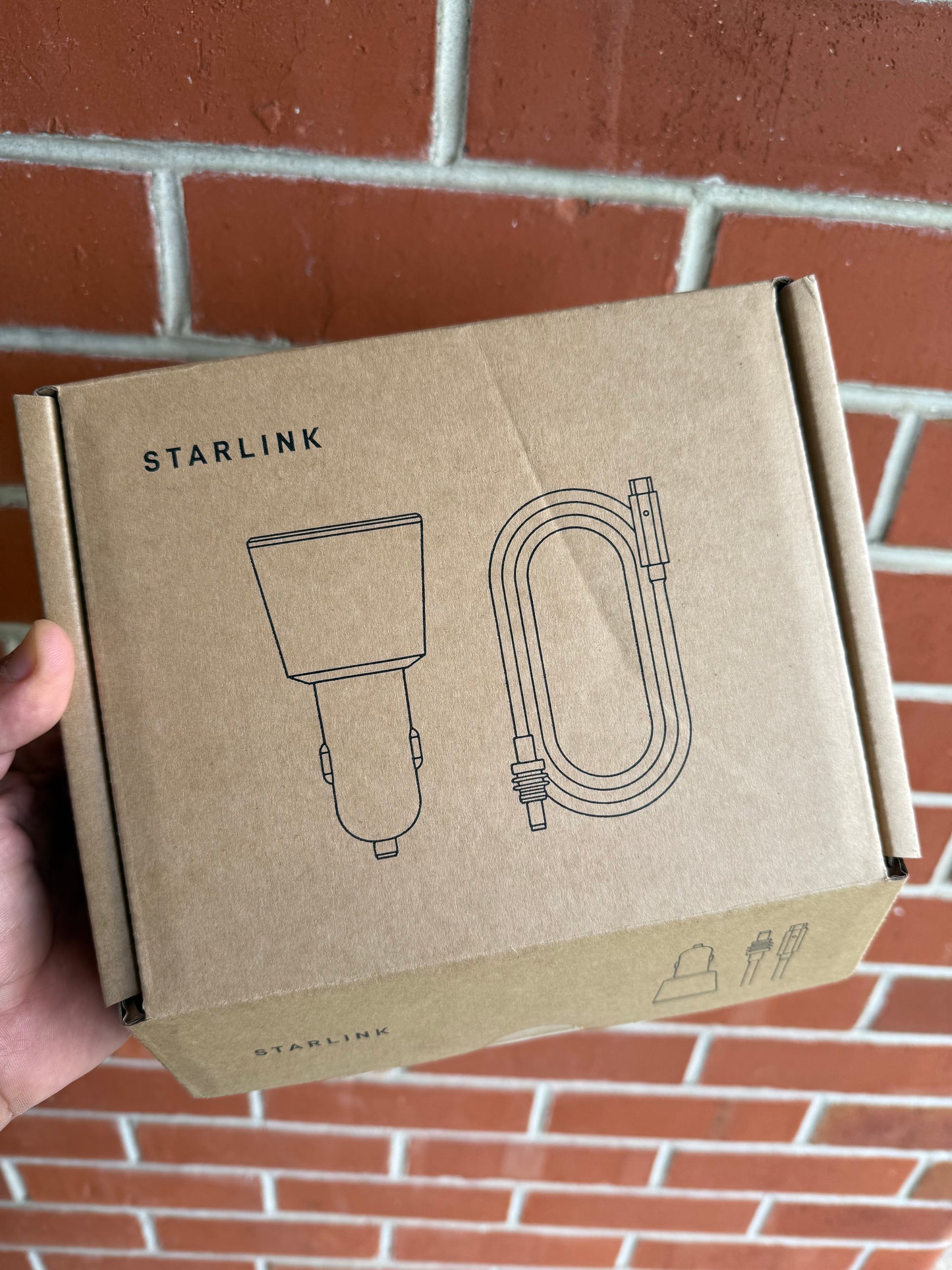 Starlink Mini Car Adapter + Starlink Mini 5 m USB-C Cable Kit