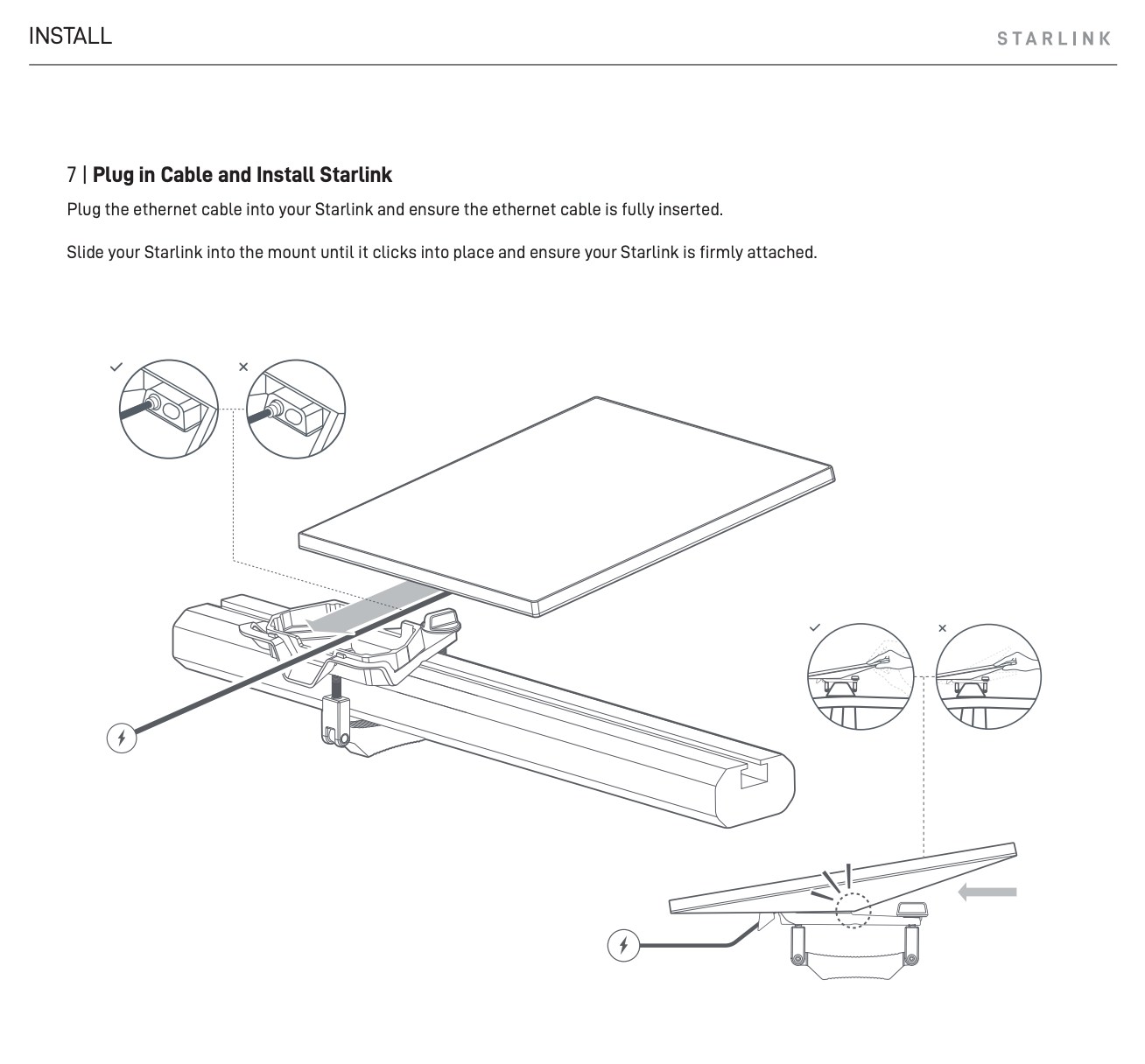 Starlink Mini Roof Rack Mount