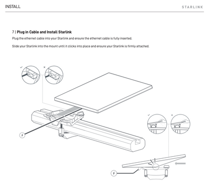 Starlink Mini Roof Rack Mount
