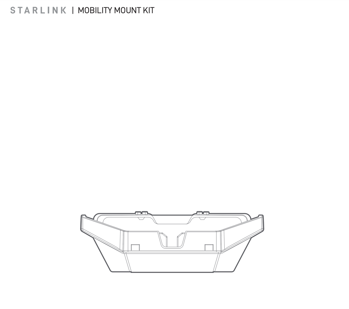 Starlink Standard Gen 3 (V4) Mobility Mount