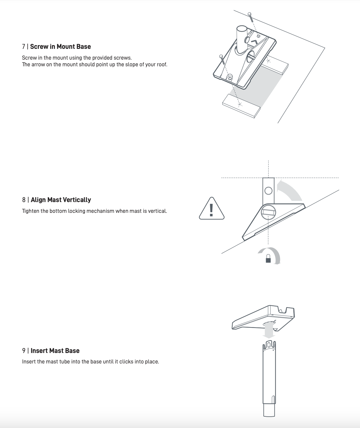 Starlink Standard Gen 3 (V4) Pivot Mount