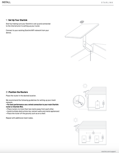 Starlink Router Mini