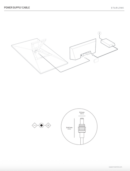 Starlink Standard DC-DC Power Supply (Gen 3 / V4 / 4X)