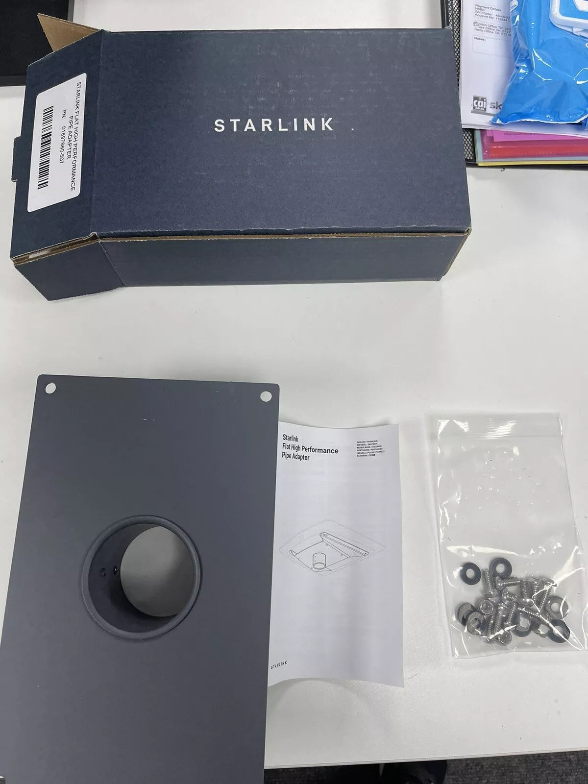 Starlink Flat High Performance Pipe Adapter